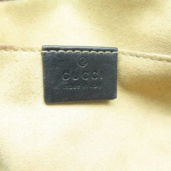 💎✨BEAUTIFUL✨💎 Gucci GG Marmont Chain Crossbody  Leather Black Shoulder Bag - Picture 7 of 14